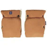 Рукавицы для коляски Zaffiro MERINO WOOL PREMIUM Полиэстер, Шерсть/ Коричневый