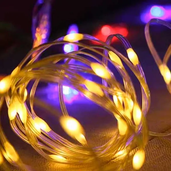 Гирлянды LED Global Christmas DS11664 Нить/ Тёплый белый photo 1
