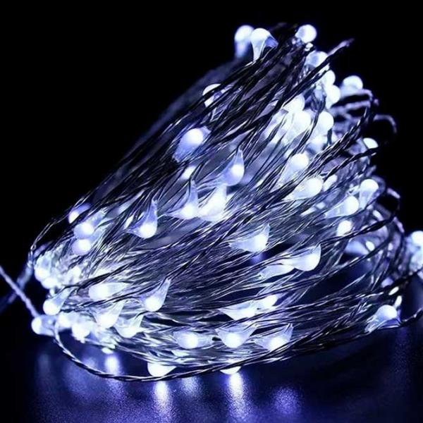 Гирлянды LED Global Christmas DS11697 Нить/ Белый photo 1