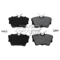 Тормозные колодки Aplus 71162AAP задние/ дисковые