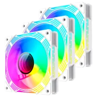 Ventilator de carcasă Gamemax KF300 WH 3xARGB Fan Kit Hydro Bearing/ 1600 rpm