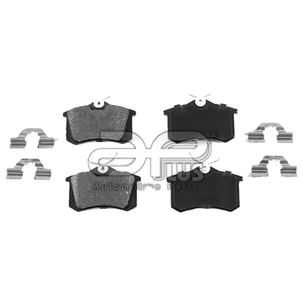 Тормозные колодки Aplus 71211BAP задние/ дисковые photo 1 Тормозные колодки Aplus 71211BAP задние/ дисковые photo 1