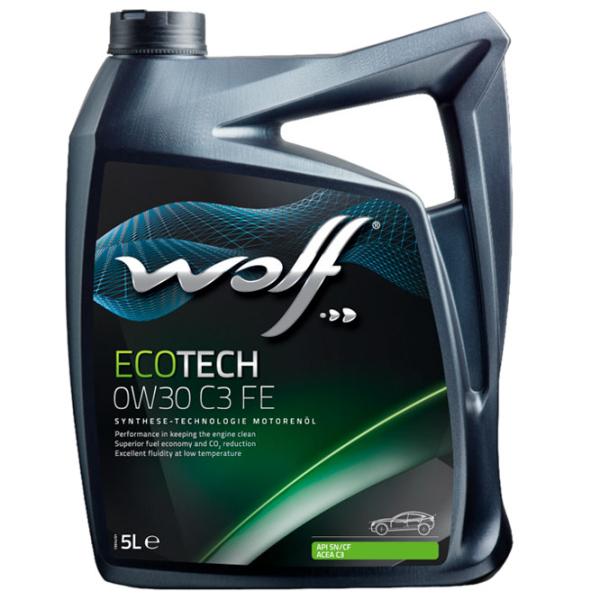 Ulei de motor Wolf 0W30 ECOTECH C3 FE 0W-30 5 l sintetic photo 1 Ulei de motor Wolf 0W30 ECOTECH C3 FE 0W-30 5 l sintetic photo 1