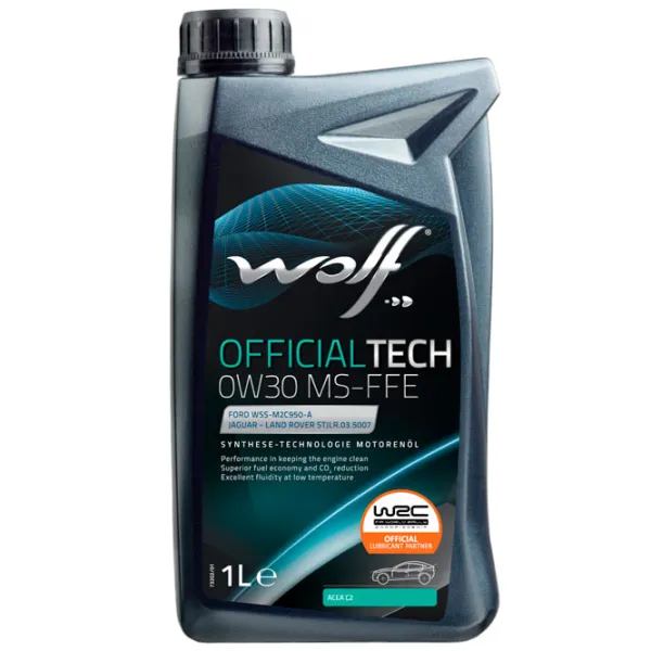 Ulei de motor Wolf 0W30 OFFICIALTECH MS-FFE 0W-30 1 l sintetic photo 1