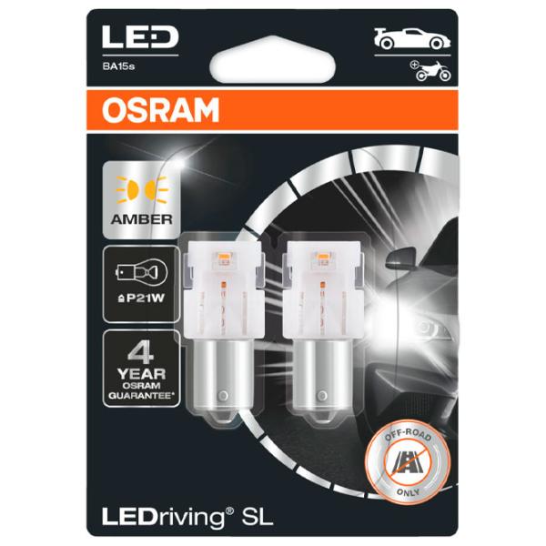 Lampă auto Osram 7506DYP-02B LED/ P21W/ BA15s/ 21 W/ 50 lm photo 1 Lampă auto Osram 7506DYP-02B LED/ P21W/ BA15s/ 21 W/ 50 lm photo 1