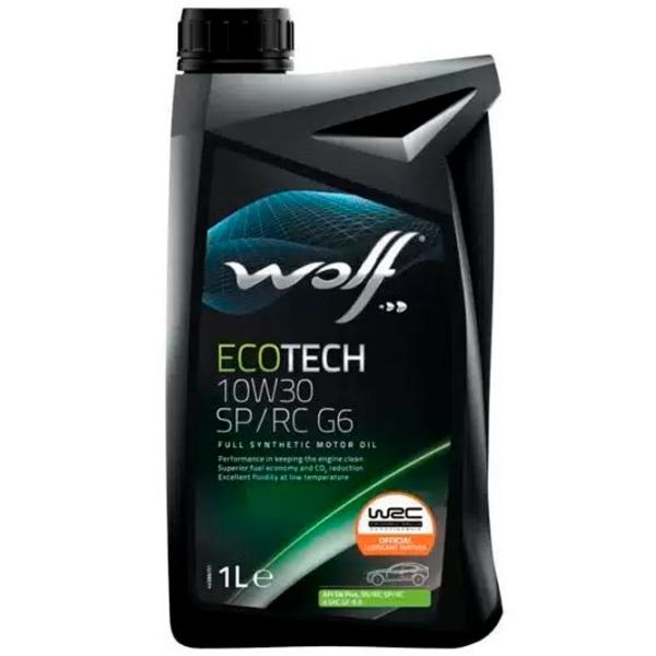 Моторное масло Wolf 10W30 ECOTECH SP/ RC G6 HC 10W-30 1 л полусинтетическое photo 1