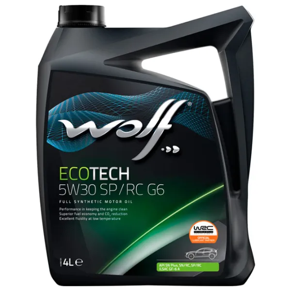 Ulei de motor Wolf 10W30 ECOTECH SP/ RC G6 HC 10W-30 4 l semisintetic photo 1