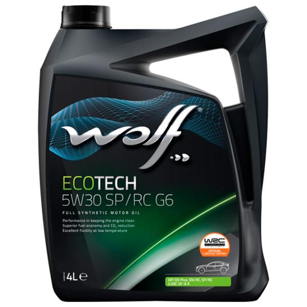 Ulei de motor Wolf 10W30 ECOTECH SP/ RC G6 HC 10W-30 4 l semisintetic photo 1
