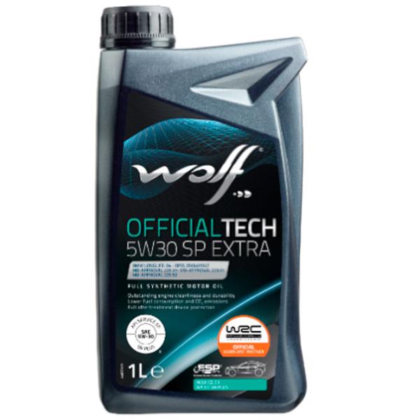 Ulei de motor Wolf 5W30 OFFICIALTECH SP EXTRA 5W-30 1 l sintetic photo 1