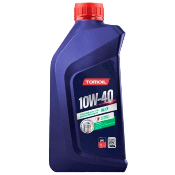 Моторное масло Tomoil 10W40 SN/ CF 10W-40 1 л синтетическое photo 1 Моторное масло Tomoil 10W40 SN/ CF 10W-40 1 л синтетическое photo 1