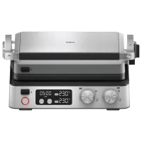 Электрогриль Braun CG7044 Контактный, Барбекю/ 2000 Вт/ Черный Нержавеющая сталь