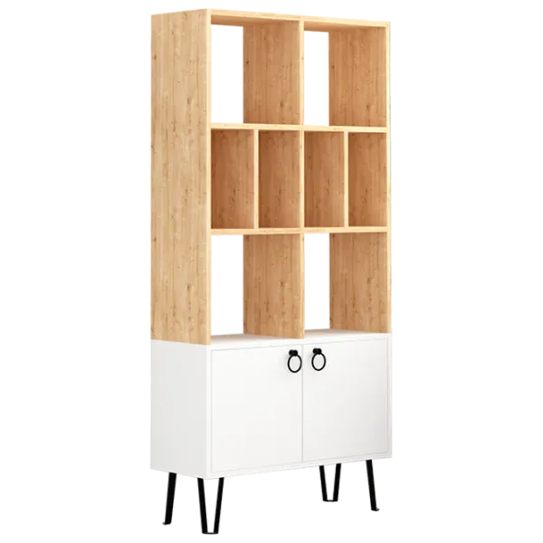 Шкаф с полками Showdeko Bene Bookcase 166см x 80см x 30см/ ЛДСП photo 1