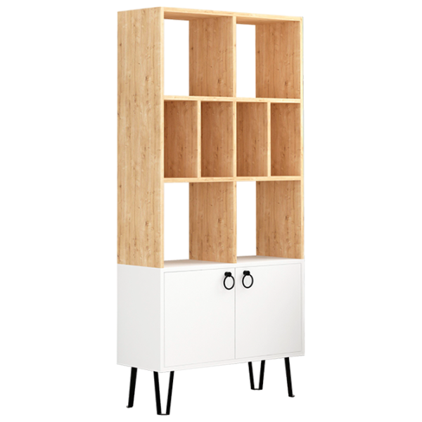 Шкаф с полками Showdeko Bene Bookcase 166см x 80см x 30см/ ЛДСП photo 1