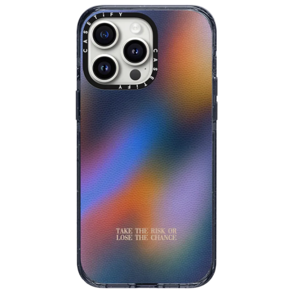Husă pentru smartphone Apple iPhone 15 Pro Casetify/ MagSafe Back/ TPU/ Blue Multicolor photo 1