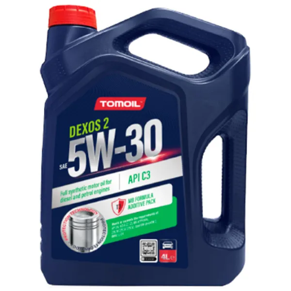 Моторное масло Tomoil Dexos 2 SAE 5W30 SN/ CF C3 5W-30 5 л синтетическое photo 1 Моторное масло Tomoil Dexos 2 SAE 5W30 SN/ CF C3 5W-30 5 л синтетическое photo 1