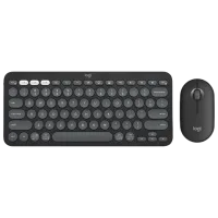 Клавиатура и Мышь Logitech Pebble 2 Combo for Mac Беспроводные/ Графитовый