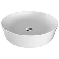 Умывальник Creavit Ultra Круглая/ над прилавком/ Белый