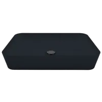 Умывальник Creavit Ultra Прямоугольная/ над прилавком/ Черный