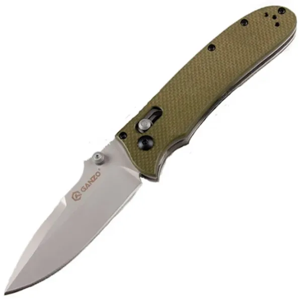 Cuțit Ganzo G704-GR de buzunar/ 440C photo 1