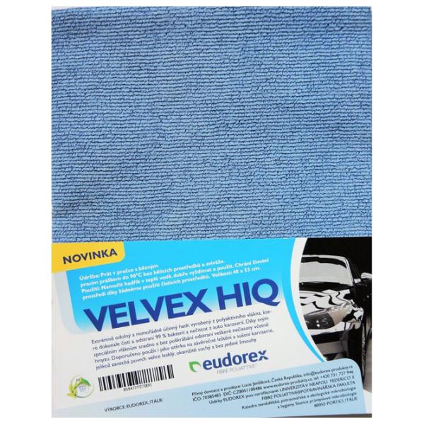 Салфетка Eudorex Velvex HiQ Микрофибра, полиуретан/ кузов, стекло photo 1 Салфетка Eudorex Velvex HiQ Микрофибра, полиуретан/ кузов, стекло photo 1