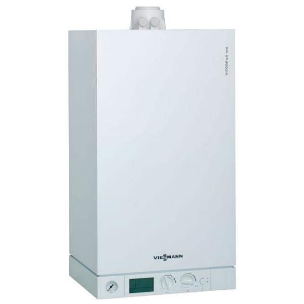 Газовый котёл Viessmann Vitodens 100-W B1KC156 26 кВт/ 200 м² photo 1