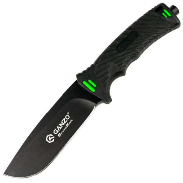 Нож Ganzo G8012V2-BK тактический/ 8CR13 photo 1