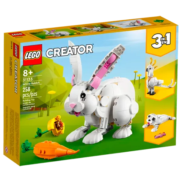 Конструктор LEGO Rabbit Животные/ Белый photo 1