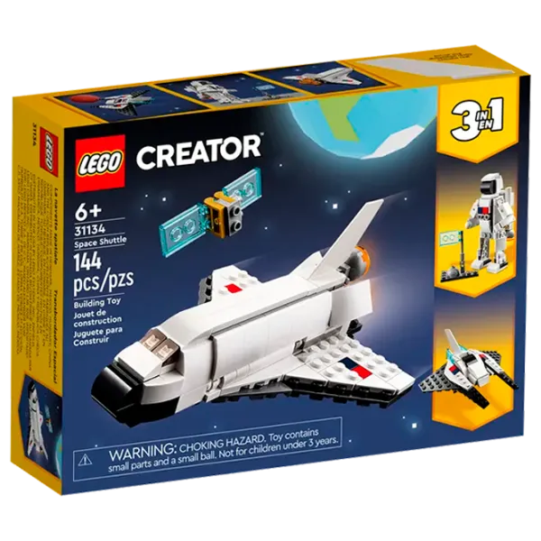 Конструктор LEGO Space Shuttle Космолёт/ Разноцветный photo 1