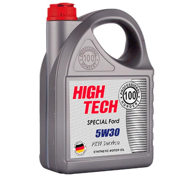 Моторное масло Hundert 5W-30 High Tech Special Ford 5W-30 4 л синтетическое photo 1