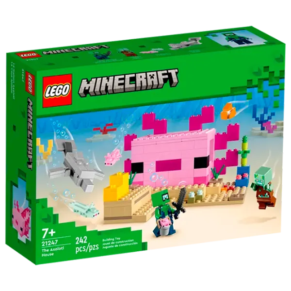 Конструктор LEGO The Axolotl House Фигуры/ Разноцветный photo 1