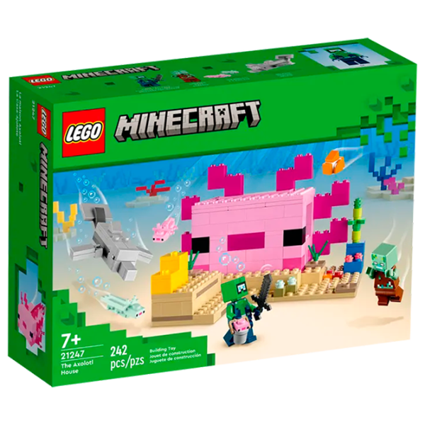 Конструктор LEGO The Axolotl House Фигуры/ Разноцветный photo 1