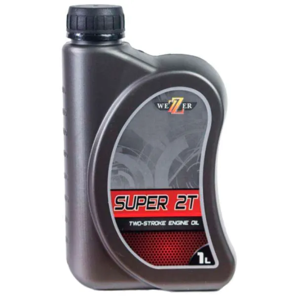 Моторное масло Wezzer Super 2T 10W-40 1 л полусинтетическое photo 1