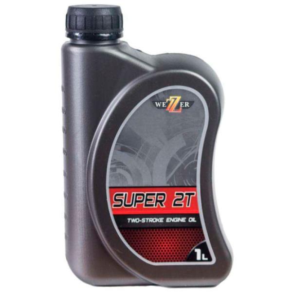Моторное масло Wezzer Super 2T 10W-40 1 л полусинтетическое photo 1