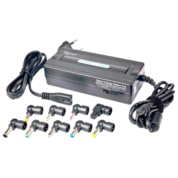 Зарядное устройство для ноутбука Gembird NPA-AC1-GS 4.5 A/ Черный photo 1 Зарядное устройство для ноутбука Gembird NPA-AC1-GS 4.5 A/ Черный photo 1