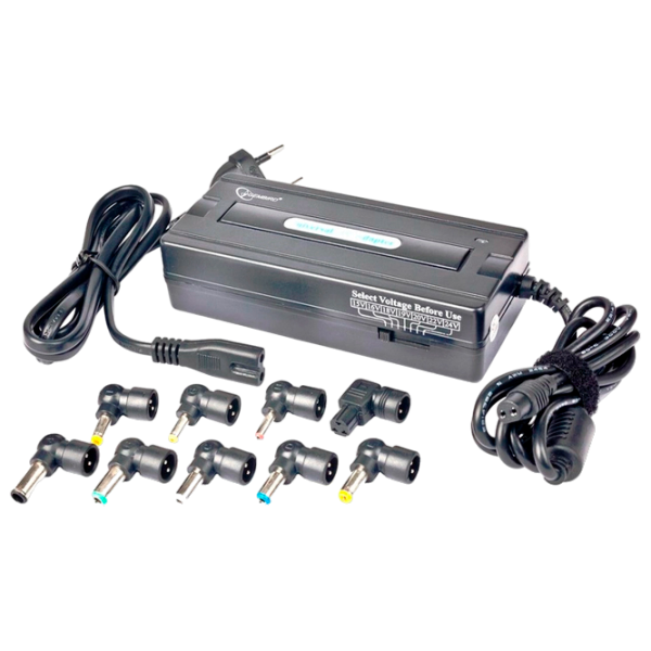 Зарядное устройство для ноутбука Gembird NPA-AC1-GS 4.5 A/ Черный photo 1 Зарядное устройство для ноутбука Gembird NPA-AC1-GS 4.5 A/ Черный photo 1