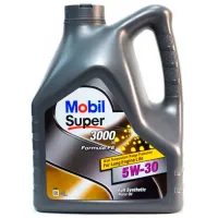 Моторное масло Mobil 5W30 SUPER 3000 FE 5W-30 5 л синтетическое