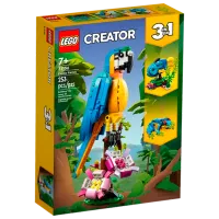 Constructor LEGO Exotic Parrot Animale/ Multicolor