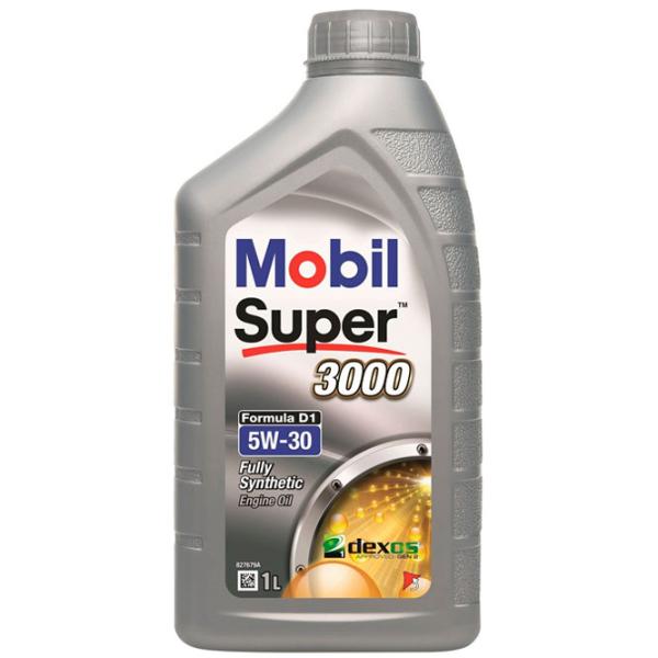 Моторное масло Mobil 5W30 Super 3000 Formula D1 5W-30 1 л синтетическое photo 1