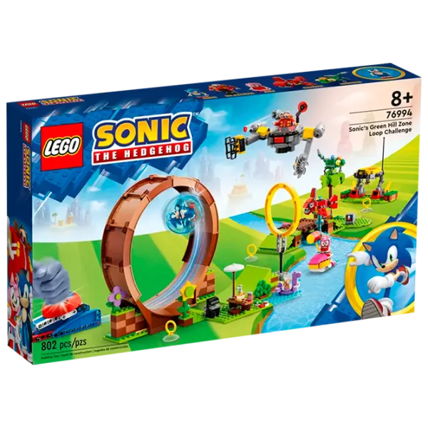 Конструктор LEGO Green Hill Zone Loop Challenge Персонаж из мультфильма/ Разноцветный photo 1