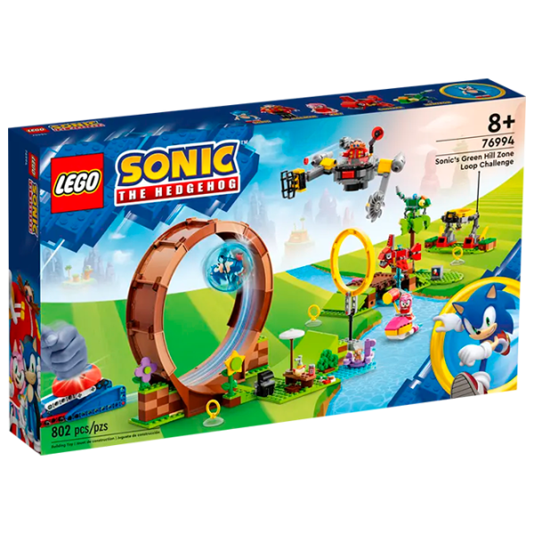 Конструктор LEGO Green Hill Zone Loop Challenge Персонаж из мультфильма/ Разноцветный photo 1
