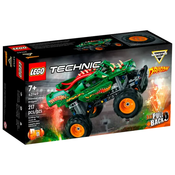 Конструктор LEGO Monster Jam Dragon Транспорт/ Разноцветный photo 1