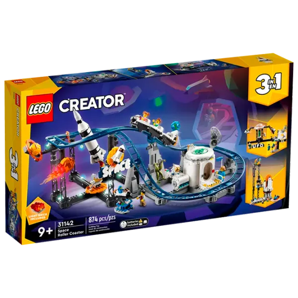 Конструктор LEGO Space Roller Coaster Космолёт/ Разноцветный photo 1