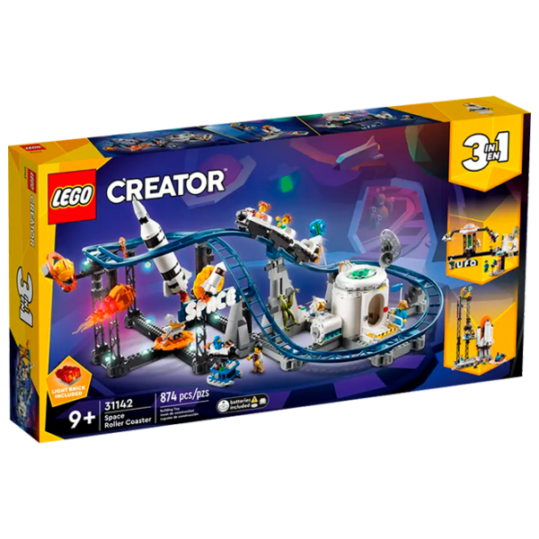 Конструктор LEGO Space Roller Coaster Космолёт/ Разноцветный photo 1