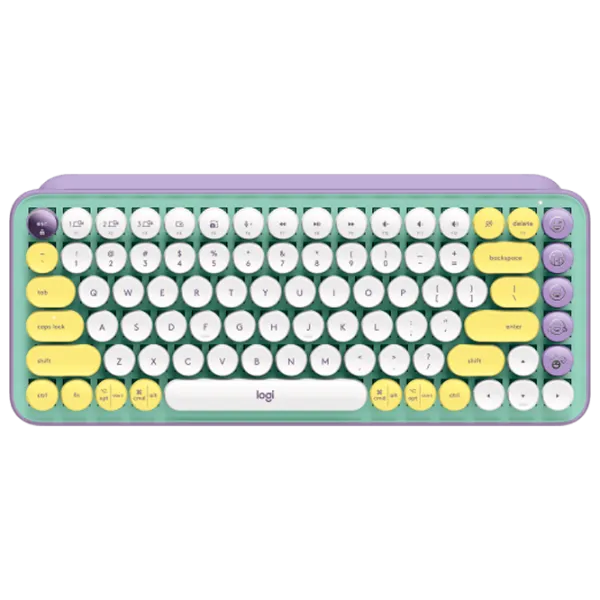 Клавиатура Logitech POP Keys Беспроводные/ Daydream photo 1