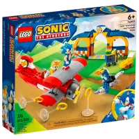 Конструктор LEGO Tails' Workshop and Tornado Plane Персонаж из мультфильма/ Разноцветный