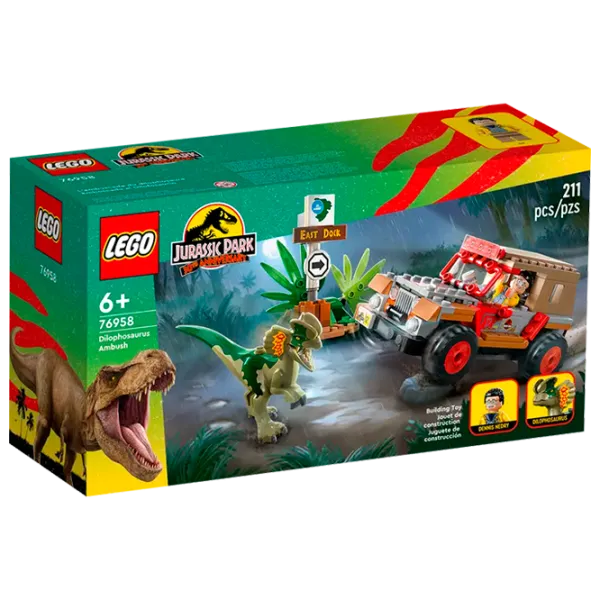 Конструктор LEGO Dilophosaurus Ambush Динозавр/ Разноцветный photo 1