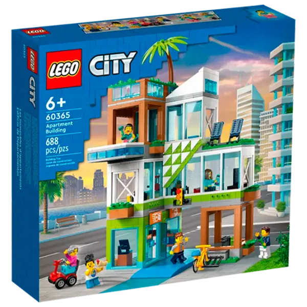 Конструктор LEGO Apartment Building Фигуры/ Разноцветный photo 1