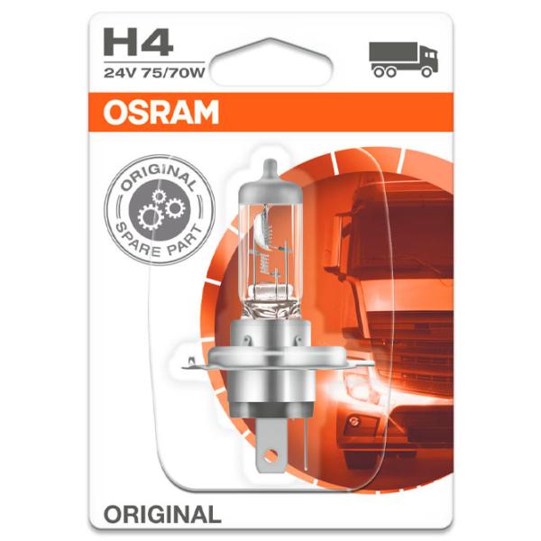 Автомобильная лампа Osram 64196-01B Галоген/ H4/ P43t/ 70 - 75 Вт/ 1900лм photo 1 Автомобильная лампа Osram 64196-01B Галоген/ H4/ P43t/ 70 - 75 Вт/ 1900лм photo 1