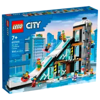 Constructor LEGO Ski and Climbing Center Figuri/ Multicolor