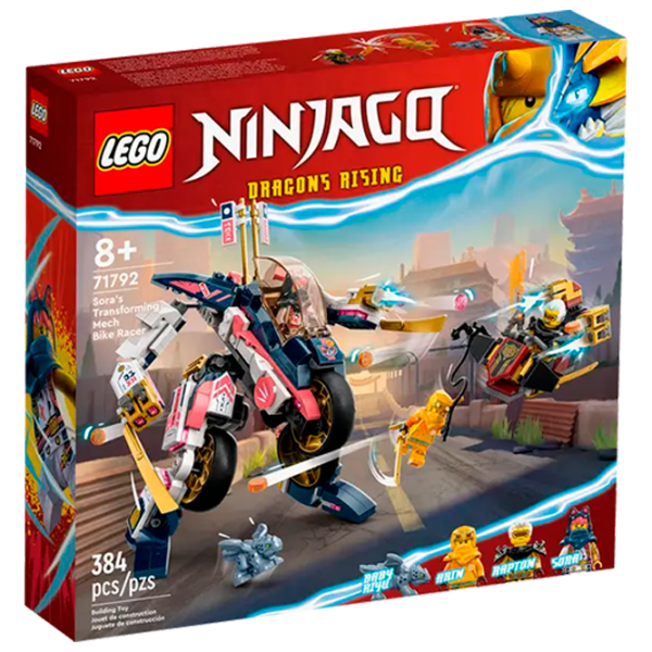 Конструктор LEGO Sora's Transforming Mech Bike Racer Робот/ Разноцветный photo 1